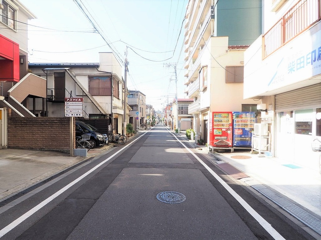 カーサ北池袋　前面道路