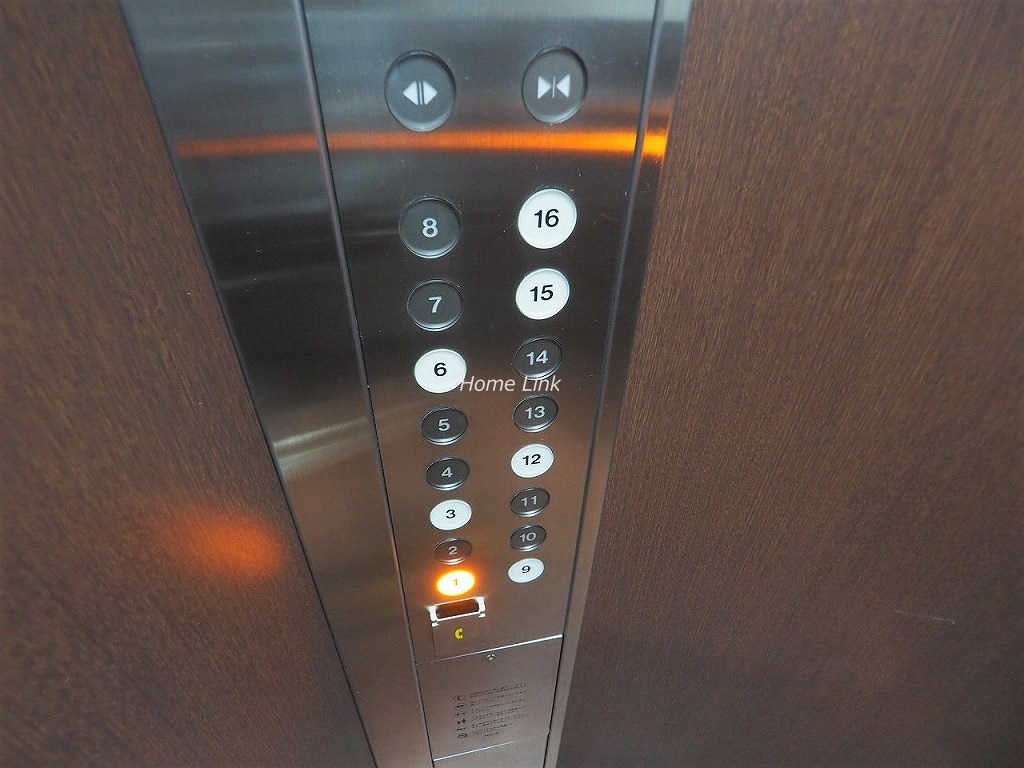 サンシティH棟 エレベーター停止階