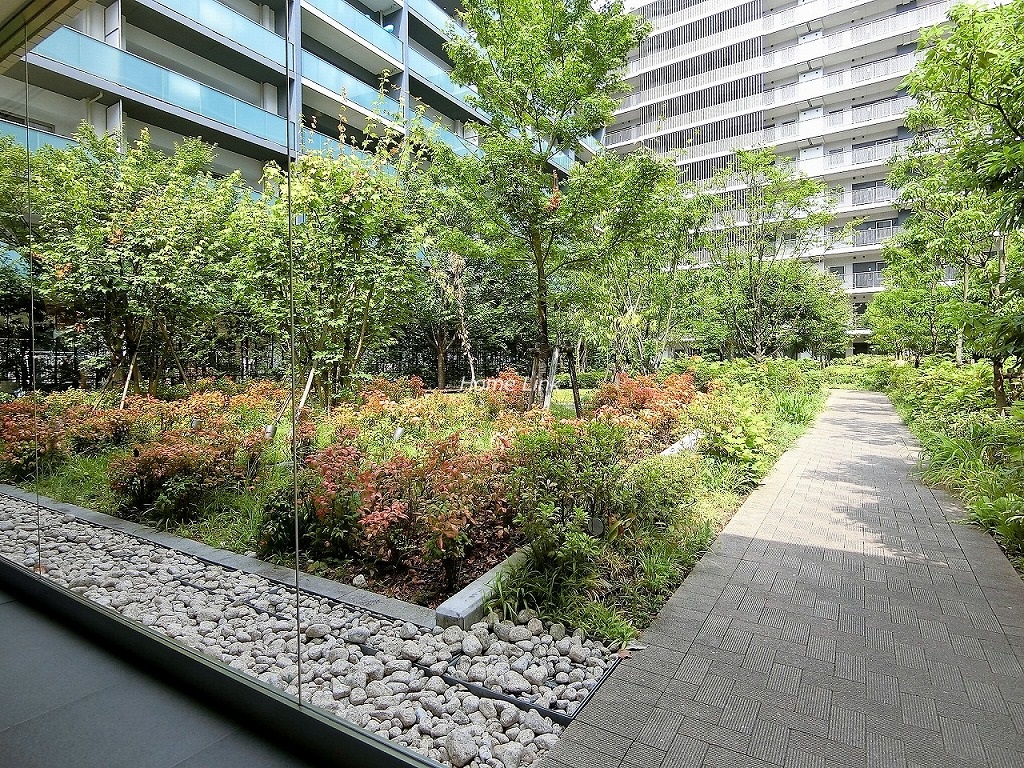 シティテラス板橋蓮根　マンション中庭