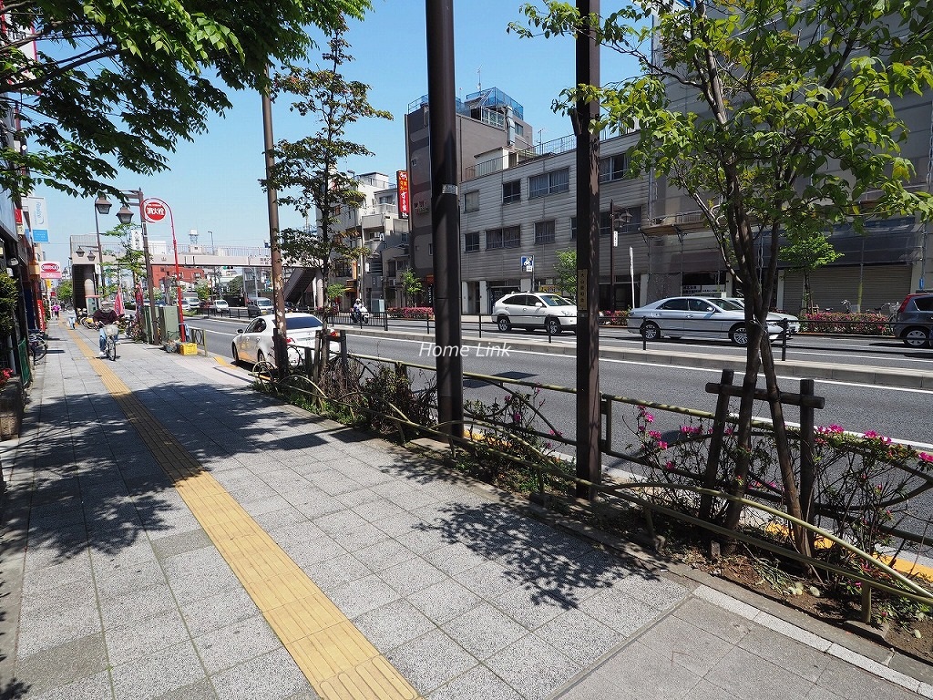 ゼファー大山ファムエール 前面道路歩道