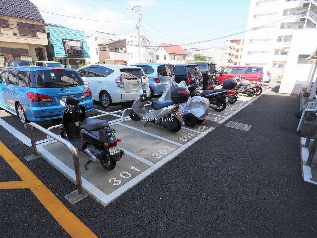 パシフィック武蔵野台ニューハイツ バイク置場
