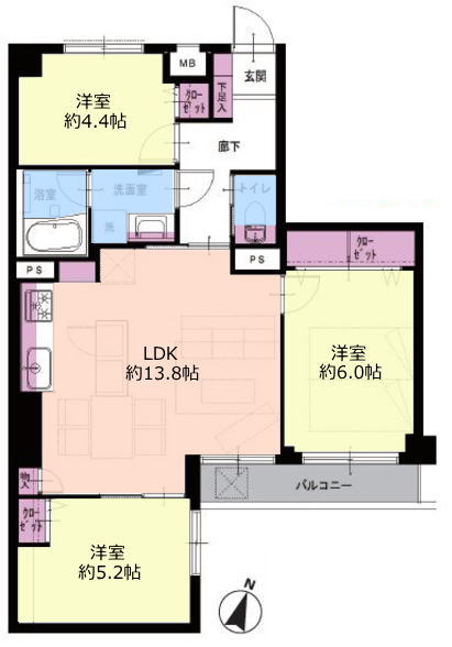 成増ガーデンハイツ 板橋区成増3 31 4 買うとき売るときは 板橋マンション Com