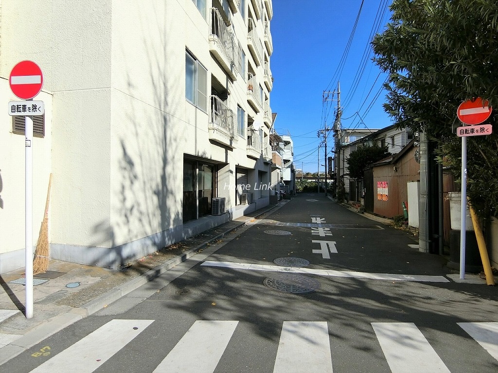 グリーンハイツはすね　前面道路