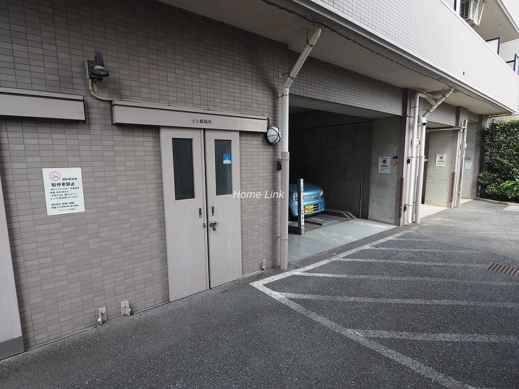 プライムコート大山 ゴミ置き場