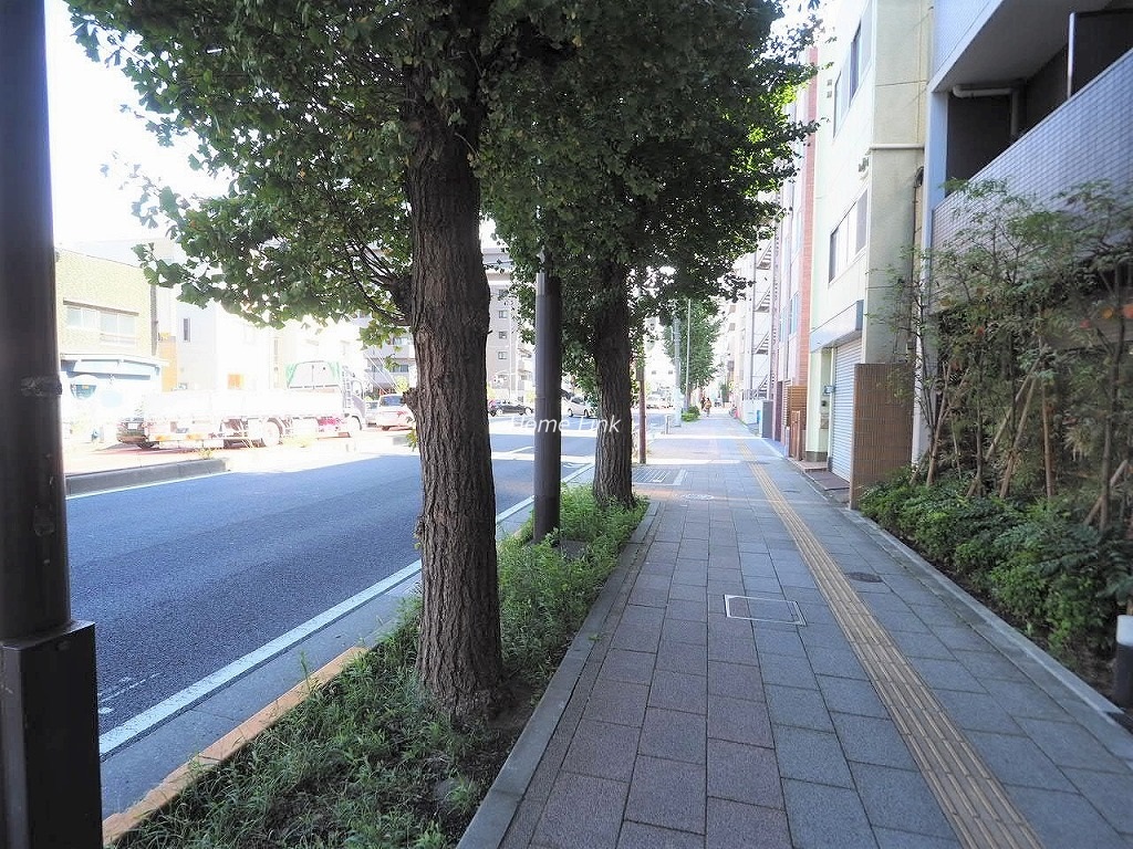 アプレシアス上板橋　前面道路歩道