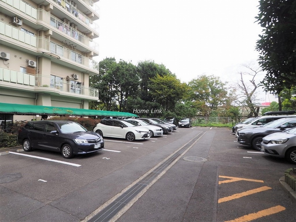 サンシティD棟 駐車場