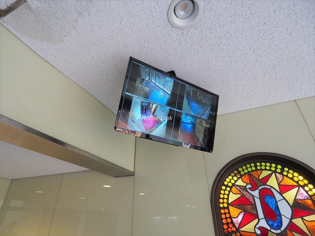 サンシティD棟 防犯モニター