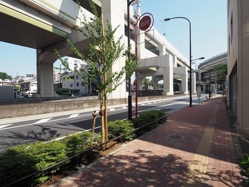 池袋シティハウス 前面道路歩道