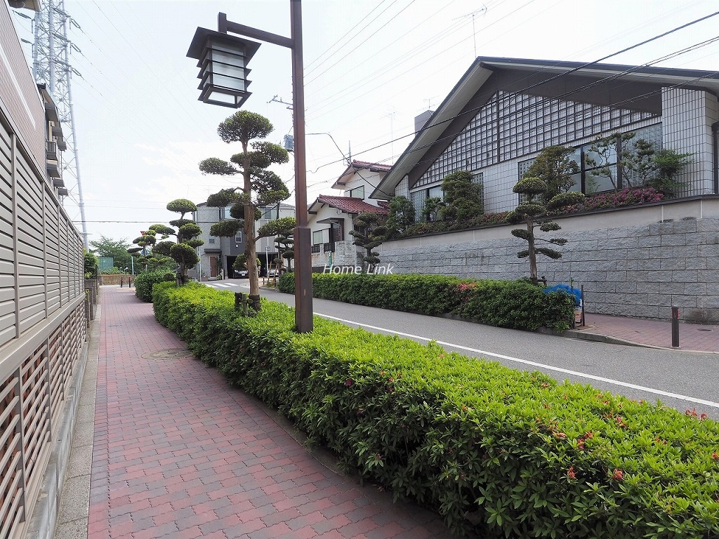 サンクレイドル徳丸ウインフォート 前面道路歩道