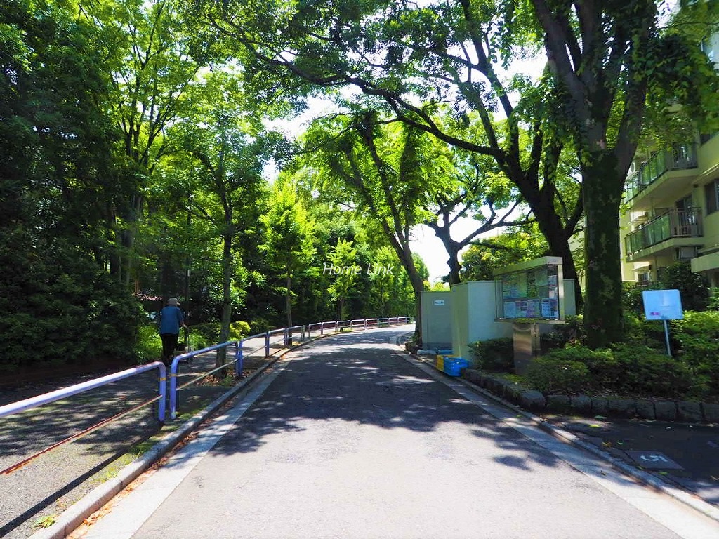 サンシティ東の丘 N棟　前面道路