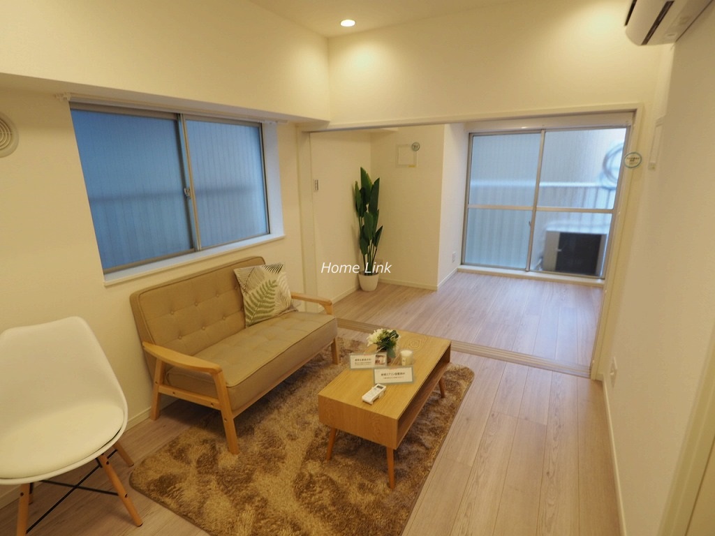 キャニオンマンション板橋3階 間仕切りを開けて一体の広い空間としても
