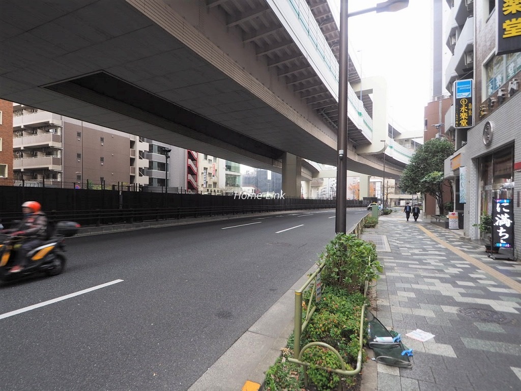 ジャルダン板橋 前面道路歩道