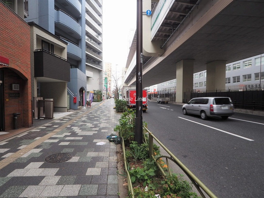 ジャルダン板橋 前面道路歩道