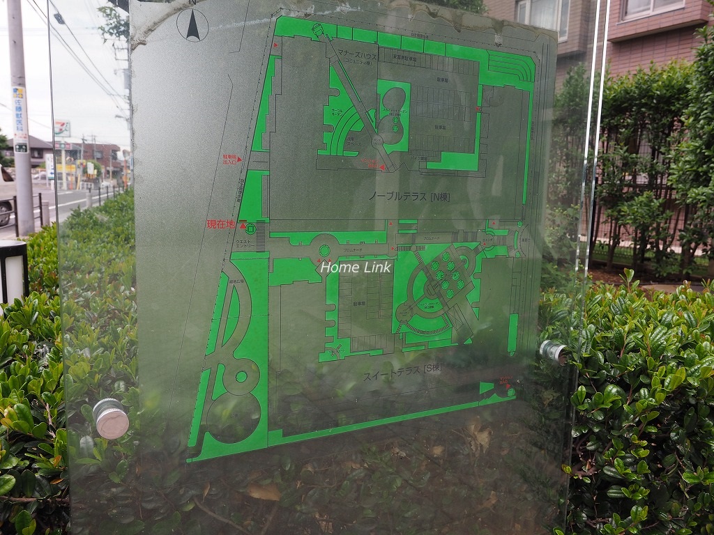 マナーズフォートノーブルテラス 配置図