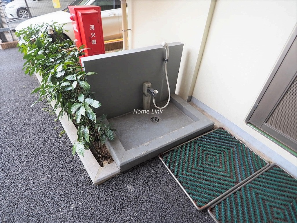 レクセルガーデン成増　ペット用足洗い場