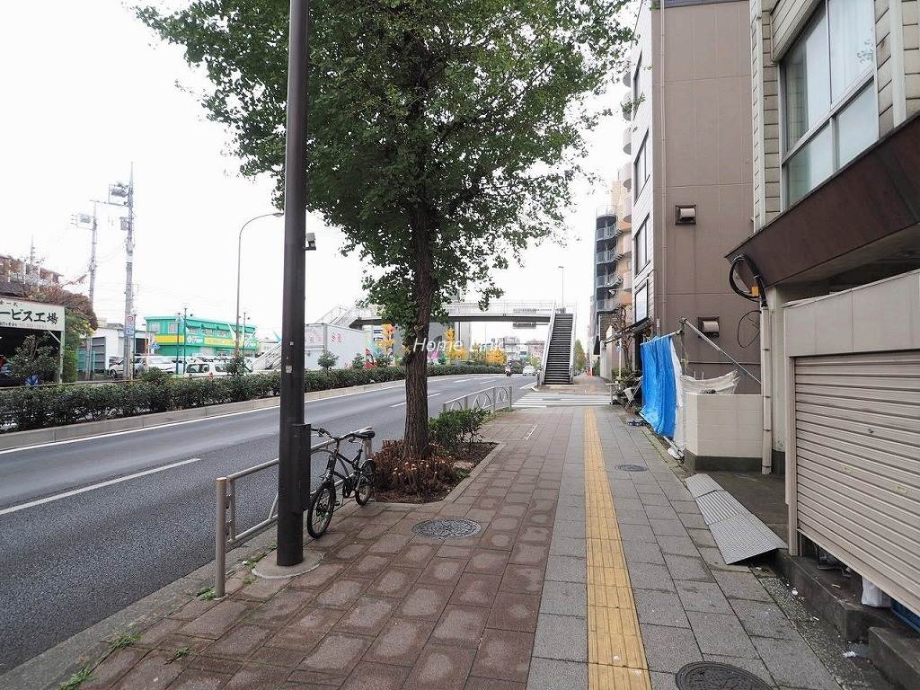 桜川三浦マンション　前面道路歩道