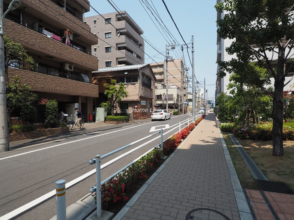 ベリスタ板橋浮間舟渡　前面道路歩道