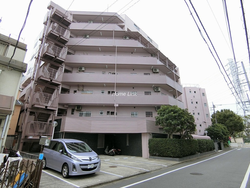 稲和高島平ハイム　サブエントランス前