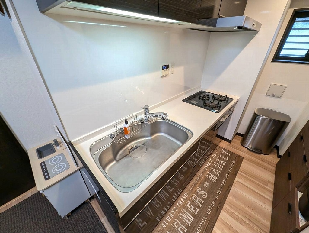 キャッスルマンション浮間舟渡4階　食器洗浄機付きシステムキッチン