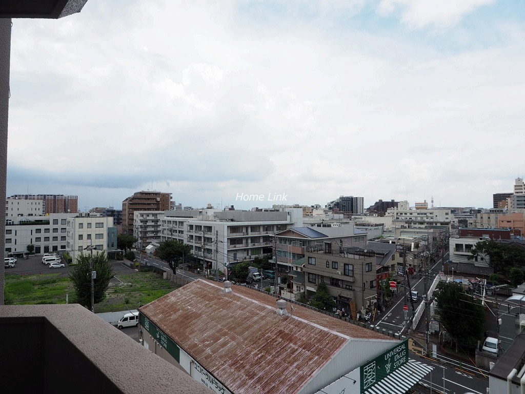 小豆沢ローズハイム6階　気持ちのいい眺望が広がります