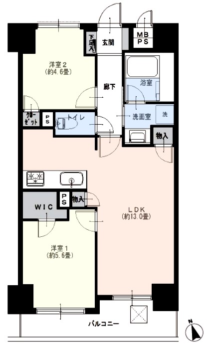 シーアイマンション池袋西3階　間取図