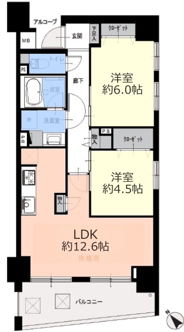 シーズスクエア池袋西11階　間取図