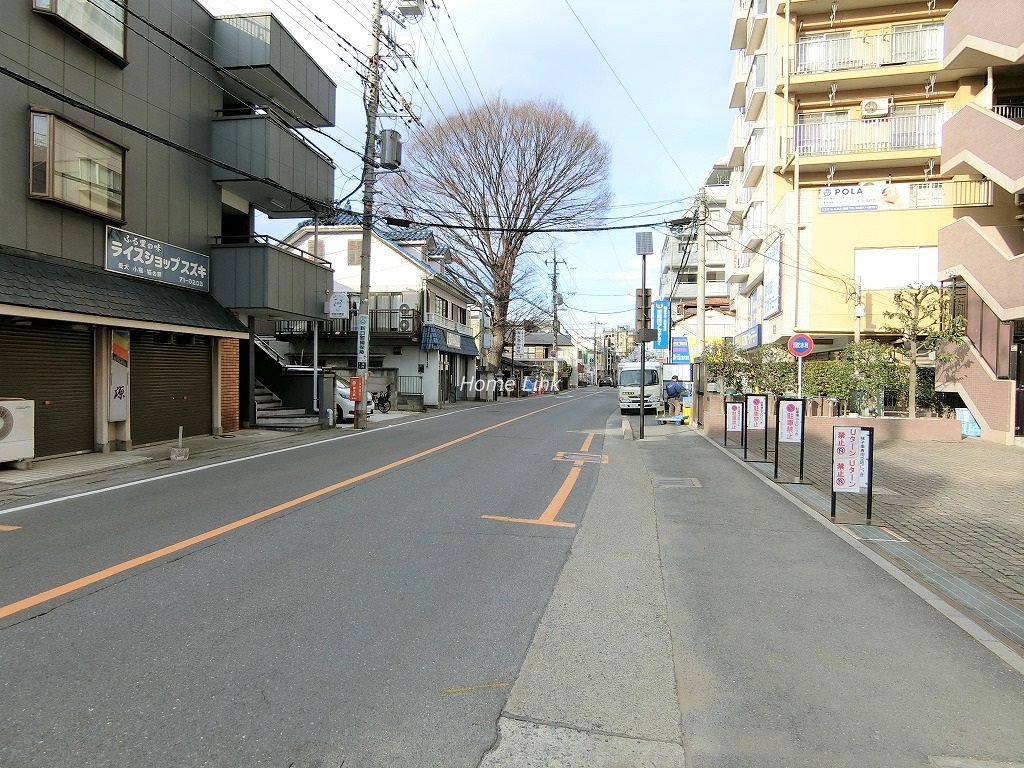 コスモ志木ステーションビュー　前面道路