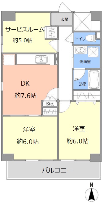 ソフトタウン板橋区役所前10階　間取図