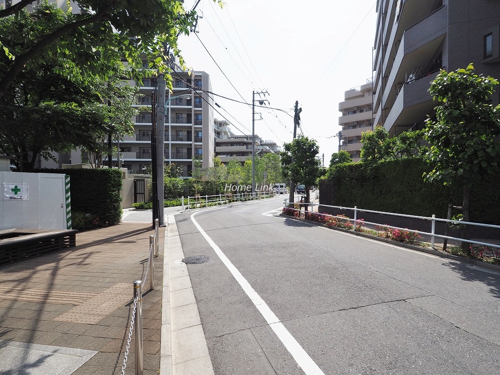 東京ガーデンフォーラム　前面道路