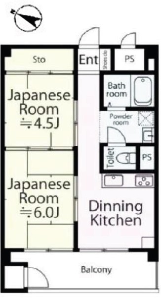 東建西ケ丘マンション8階　間取図