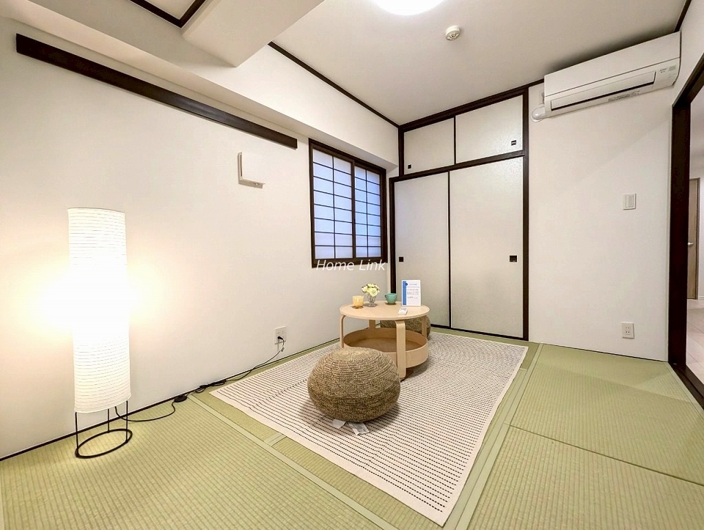 グローリオときわ台3階 お洒落なモダン和室エアコン設置済み