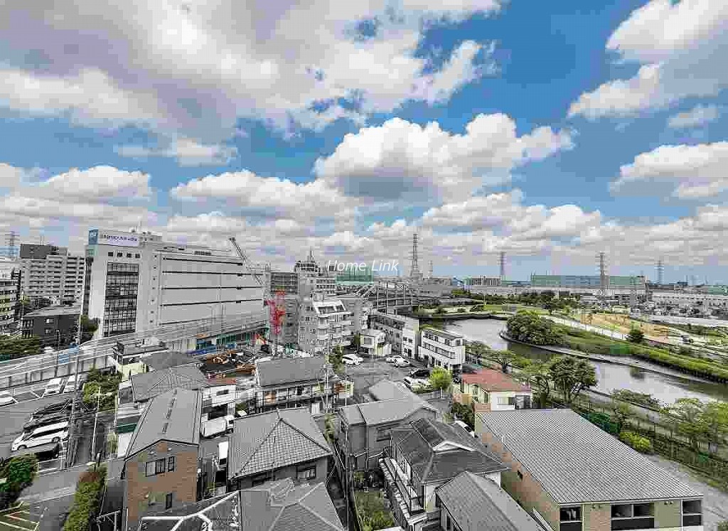 パークホームズ板橋蓮根二番街8階 開けた眺望