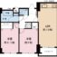 ときわ第1マンション2階 間取図