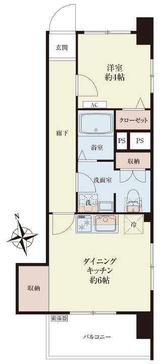 三田高島平第1コーポ7階 間取図