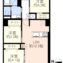 南町住宅4階　間取図