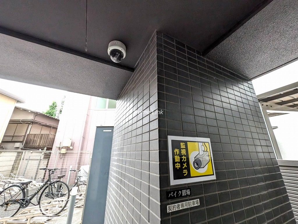 ハウスセゾン新板橋　防犯カメラ