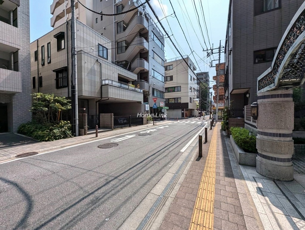 日神パレステージ与野中央　前面道路歩道