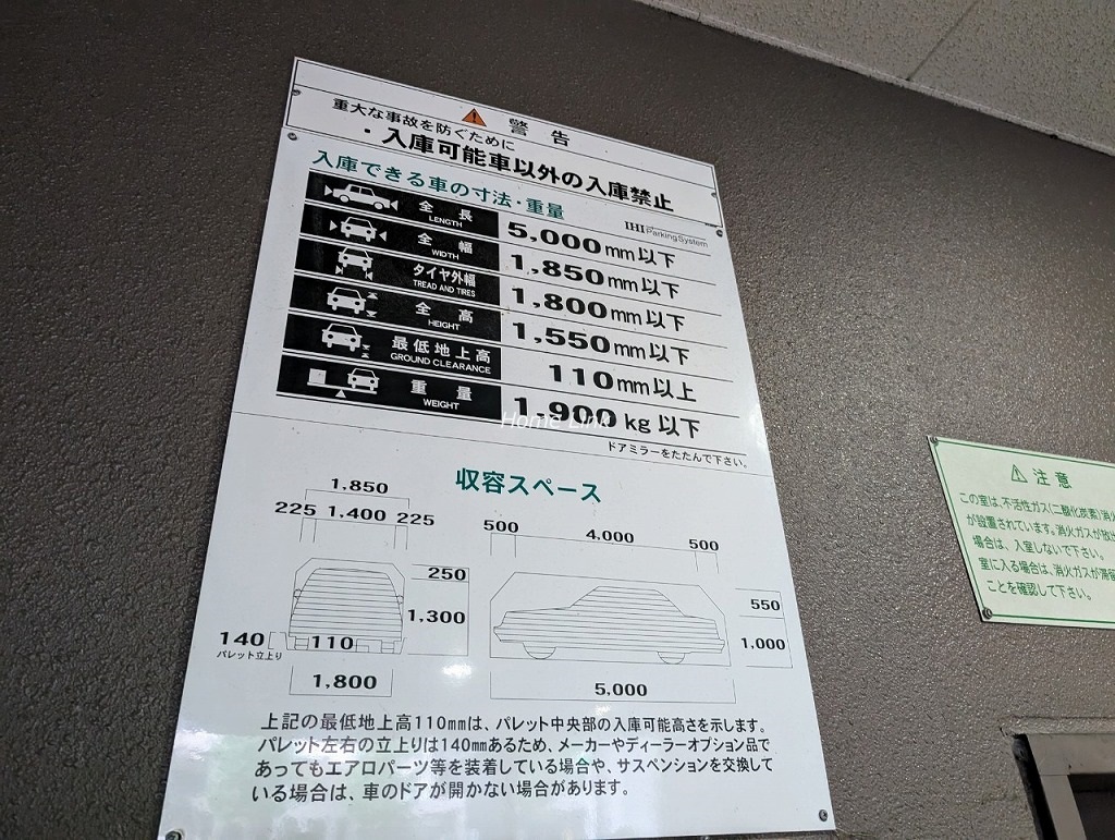 フェニックス板橋大山　駐車場ご案内