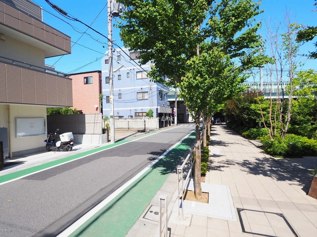 プラウド板橋蓮根　前面道路