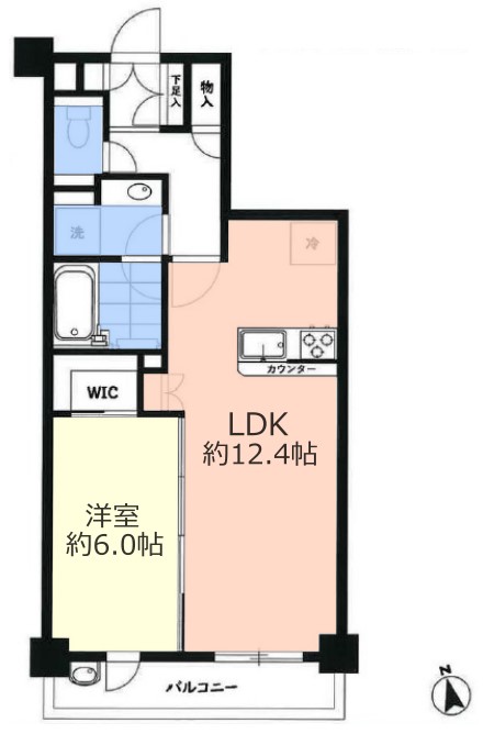 日神パレステージ池袋西2階　間取図