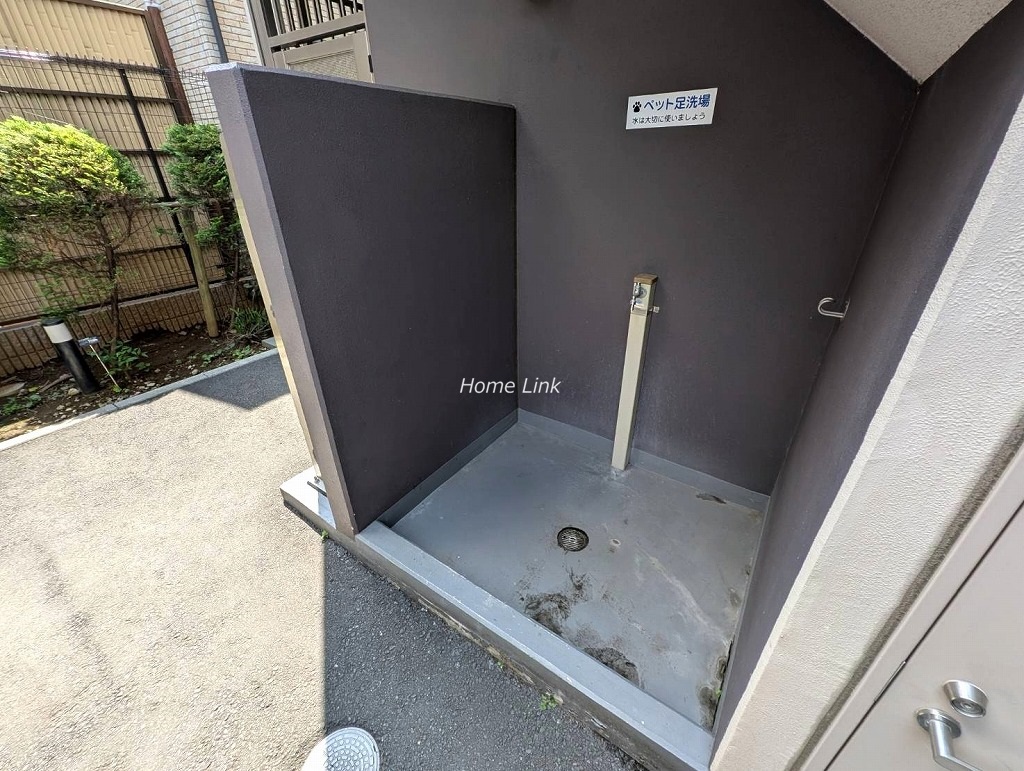 サンクレイドル板橋区役所前　ペット用足洗い場