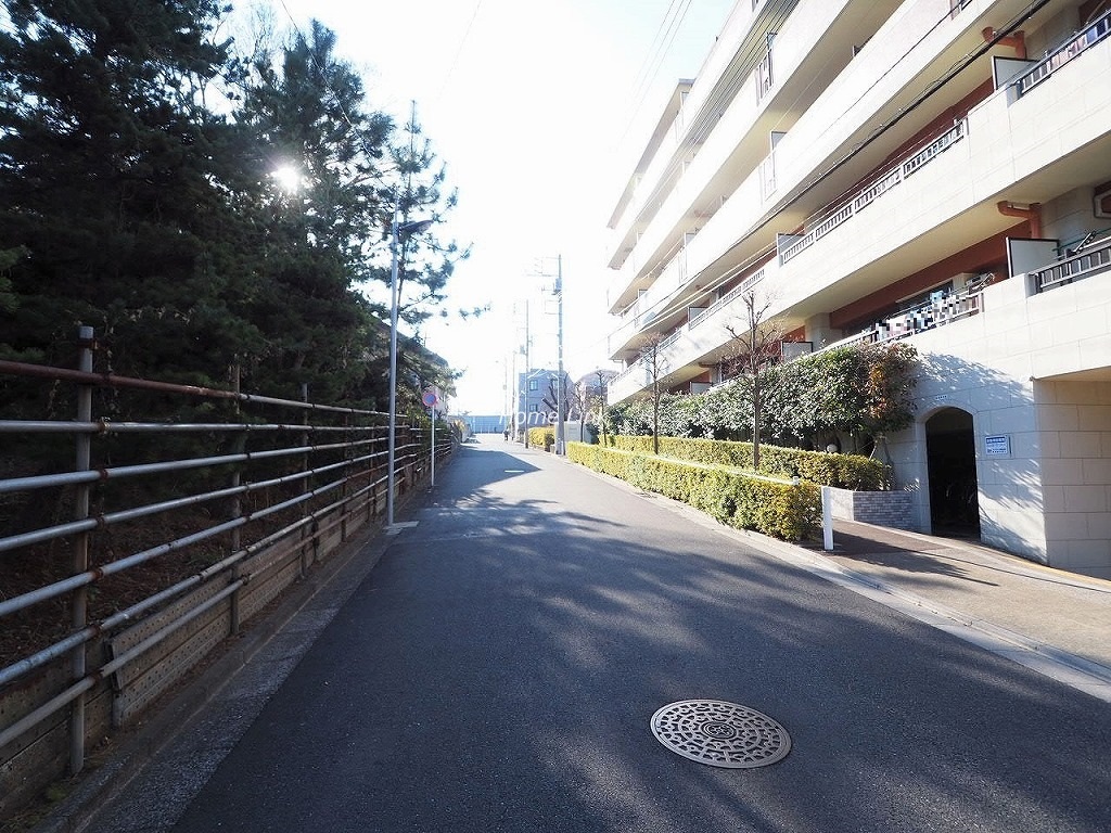 ダイアパレス赤塚公園　前面道路