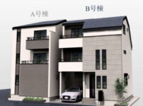 桜川2丁目 新築戸建 建築中