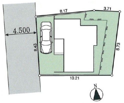 若木2-2-6新築戸建　区画図
