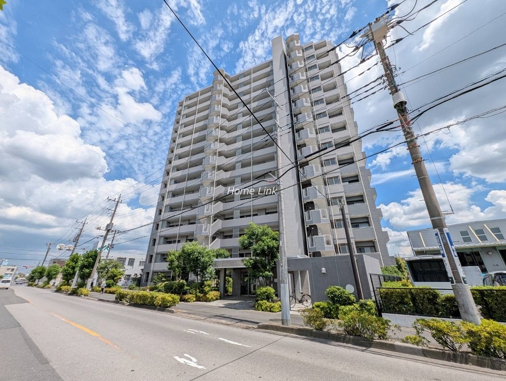藤和シティホームズ戸田センタービュー　北西側からの外観
