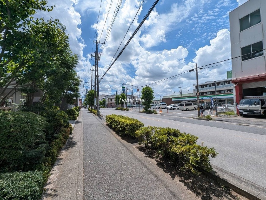 藤和シティホームズ戸田センタービュー　北西側 前面道路