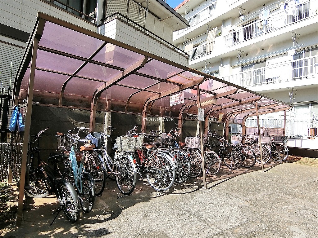 常盤台マイコーポ　駐輪場