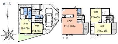 徳丸5丁目 新築戸建 J号棟間取図