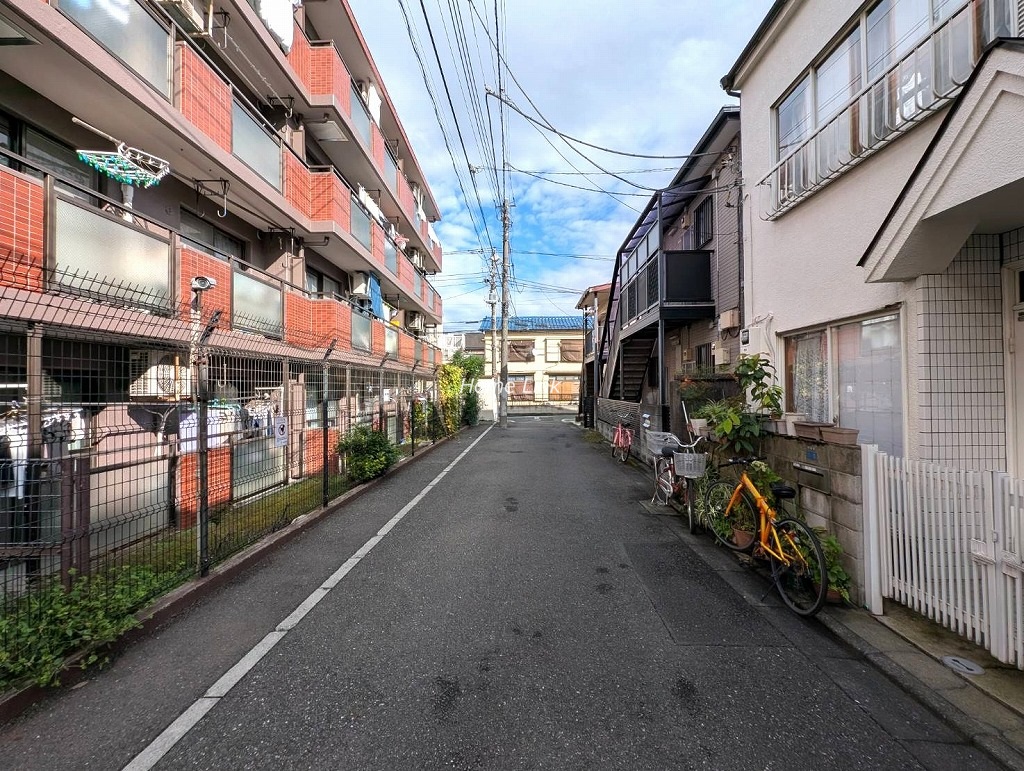 セザール中板橋　南側 前面道路