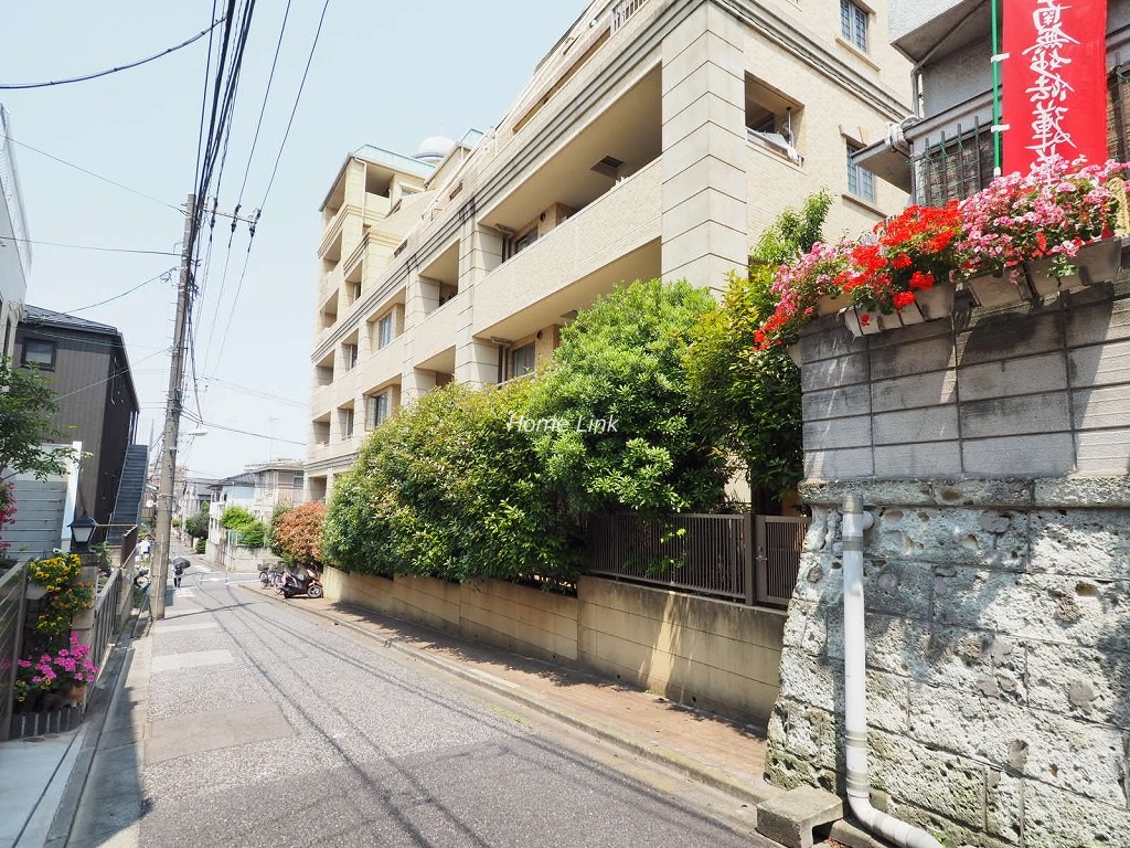 グランシティユーロパレス大山 西側 前面道路